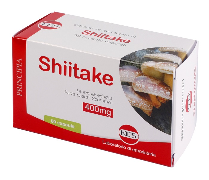 SHIITAKE ESTRATTO SECCO 60 CAPSULE - Farmacia De Pasquale