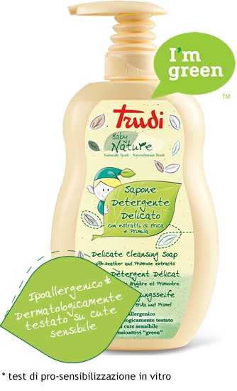 TRUDI BABY NATURE SAPONE DETERGENTE DELICATO 400 ML - Farmacia De Pasquale
