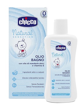 CHICCO OLIO BAGNO NATURAL SENSATION 200 ML - Farmacia De Pasquale