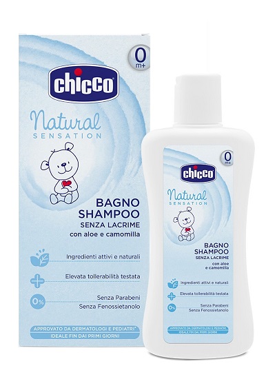 CHICCO BAGNO SHAMPOO NATURAL SENSATION 500 ML - Farmacia De Pasquale