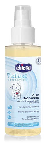 CHICCO OLIO MASSAGGIO NATURAL SENSATION 100 ML - Farmacia De Pasquale