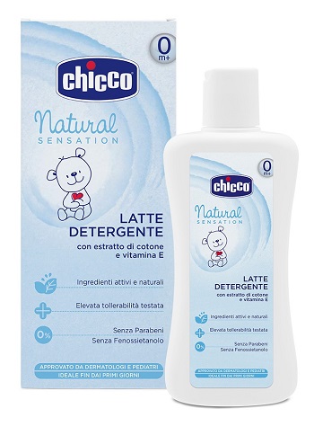CHICCO LATTE DETERGENTE NATURAL SENSATION 500 ML - Farmacia De Pasquale