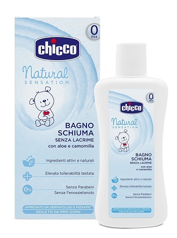 CHICCO BAGNOSCHIUMA NATURAL SENSATION 500 ML - Farmacia De Pasquale