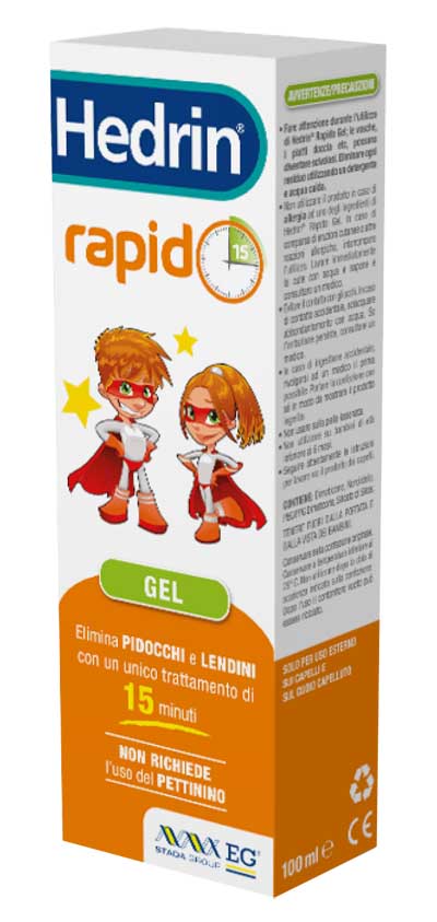 HEDRIN RAPIDO LIQUIDO GEL 100 ML - Farmacia De Pasquale