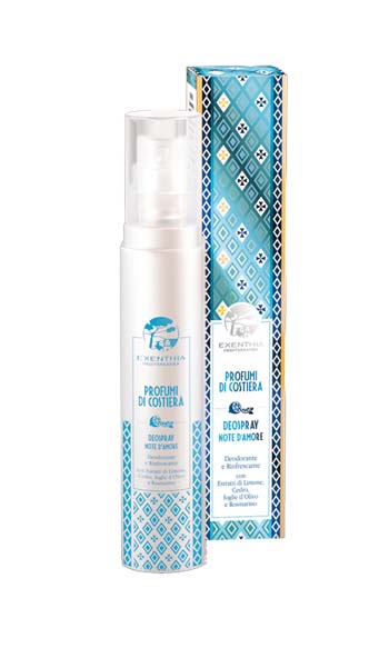 EXENTHIA MEDITERRANEA PROFUMI DI COSTIERA DEODORANTE SPRAY 100 ML - Farmacia De Pasquale