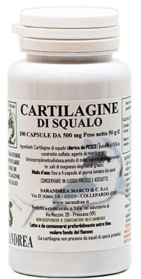 CARTILAGINE DI SQUALO 100 CAPSULE - Farmacia De Pasquale