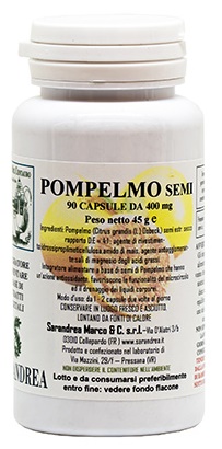 POMPELMO SEMI 400 MACERATO GLICERICO 90 CAPSULE - Farmacia De Pasquale