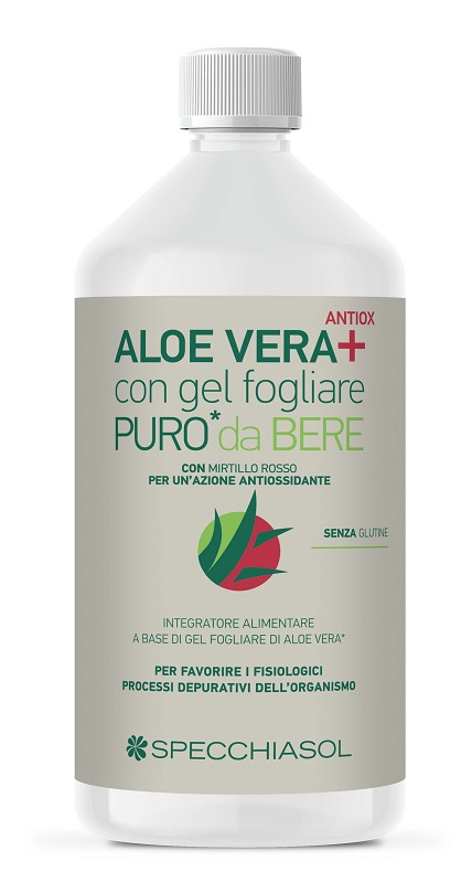 SUCCO ALOEVERA+ ALOE/MIRTILLO ROSSO 1 LITRO - Farmacia De Pasquale
