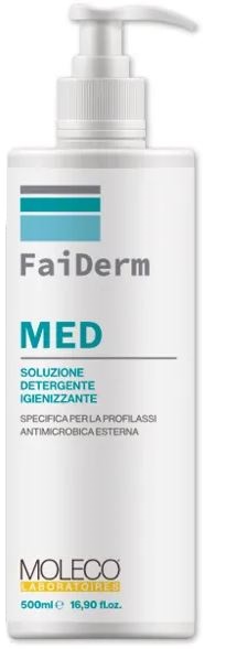 FAIDERM MED DETERGENTE IGIENIZZANTE 500 ML - Farmacia De Pasquale