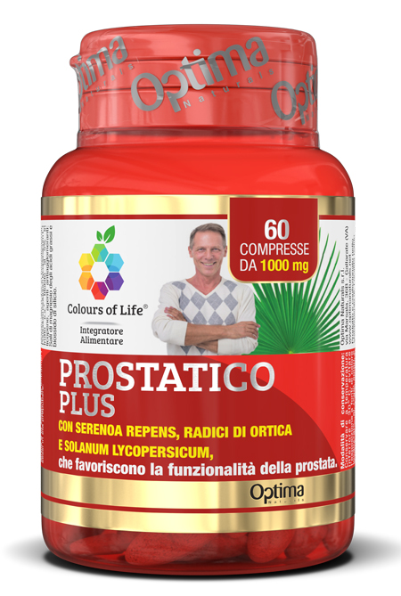 COLOURS OF LIFE PROSTATICO PLUS 60 COMPRESSE 1000 MG - Farmacia De Pasquale