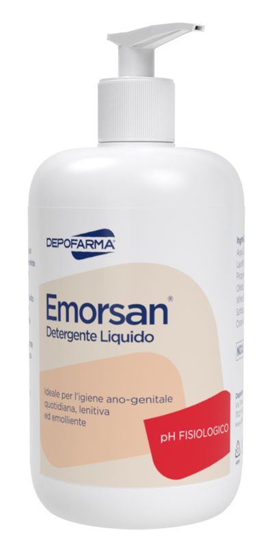 EMORSAN DETERGENTE LIQUIDO IGIENE ANO-GENITALE PH FISIOLOGICO 500 ML - Farmacia De Pasquale