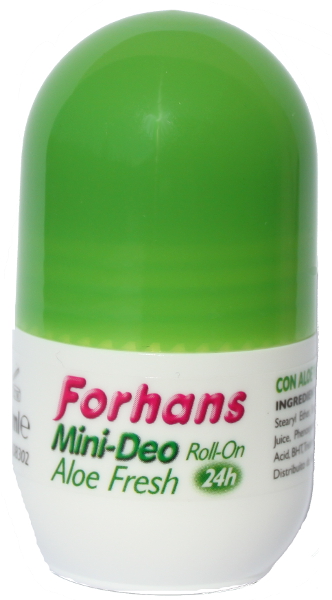 FORHANS MINI DEO ALOE FRESH 20 ML - Farmacia De Pasquale