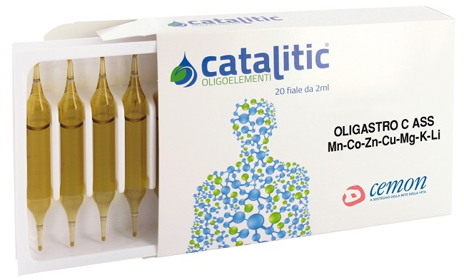 CATALITIC OLIGOELEMENTI OLIGATRO MN-CO-ZN-CU-MG-K-LI 20 AMPOLLE - Farmacia De Pasquale