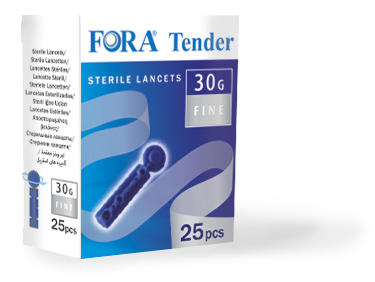 LANCETTE PUNGIDITO FORA TENDER 30 GAUGE 25 PEZZI - Farmacia De Pasquale