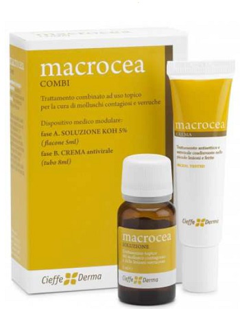 MACROCEA COMBI SOLUZIONE 5 ML + CREMA 8 ML - Farmacia De Pasquale