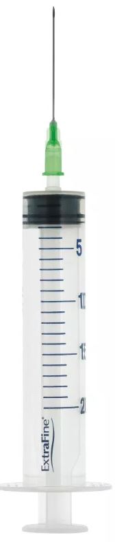 SIRINGA EXTRAFINE 20 ML CON AGO 2 GAUGE 21 0,80X40MM CONO ECCENTRICO 1 PEZZO - Farmacia De Pasquale