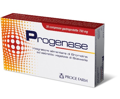PROGENASE 20 COMPRESSE GASTROPROTETTE - Farmacia De Pasquale