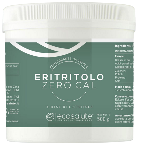ERITRITOLO ZERO CAL 500 G - Farmacia De Pasquale