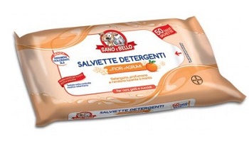 SANO E BELLO SALVIETTE DETERGENTI AI FIORI D'AGRUMI 50 PEZZI - Farmacia De Pasquale