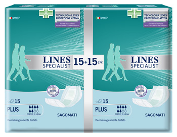 LINES SPECIALIST SAGOMATO PLUS X 30 FARMA - Farmacia De Pasquale