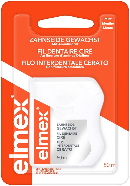 ELMEX FILO INTERDENTALE CERATO 50 METRI - Farmacia De Pasquale