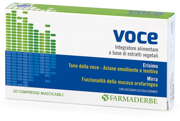 VOCE 20 COMPRESSE MASTICABILI - Farmacia De Pasquale