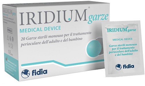 IRIDIUM GARZA OCULARE MEDICATA IN TESSUTO NON TESSUTO 20 PEZZI - Farmacia De Pasquale