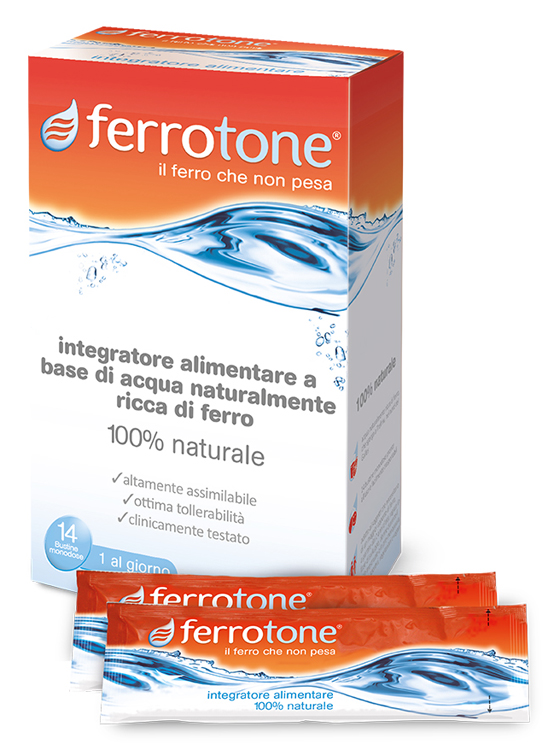FERROTONE 14 BUSTINE 20 MG - Farmacia De Pasquale