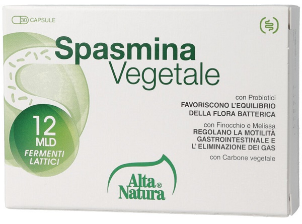 SPASMINA VEGETALE 30 CAPSULE - Farmacia De Pasquale