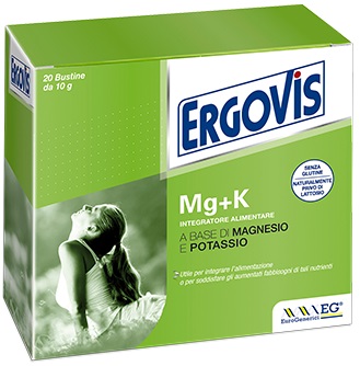 ERGOVIS MG+K 20 BUSTE 10 G - Farmacia De Pasquale