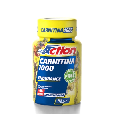 PROACTION CARNITINA 1000 45 COMPRESSE - Farmacia De Pasquale