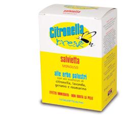 CITRONELLA BREAK SALVIETTE MONOUSO 10 PEZZI - Farmacia De Pasquale