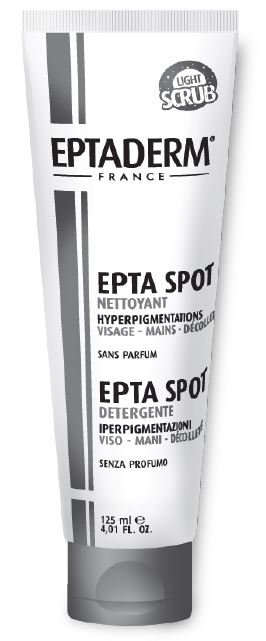EPTA SPOT DETERGENTE SCRUB DEPIGMENTANTE 125 ML - Farmacia De Pasquale