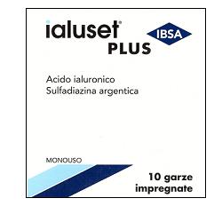 GARZA IMPREGNATA IALUSET FERITE E USTIONI NON INFETTE 10X10 CM 10 PEZZI - Farmacia De Pasquale