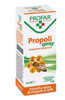 PROPOLI SPRAY ESTRATTO SECCO 12% 20 ML PROFAR - Farmacia De Pasquale