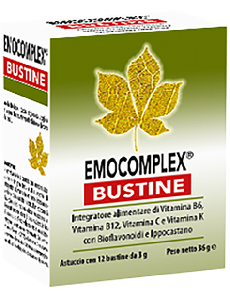 EMOCOMPLEX 12 BUSTINE - Farmacia De Pasquale