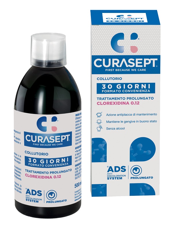 CURASEPT ADS COLLUTORIO 0,12 500 ML - Farmacia De Pasquale