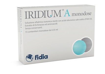 IRIDIUM A MONODOSE GOCCE OCULARI 15 FLACONCINI 0,35 ML - Farmacia De Pasquale
