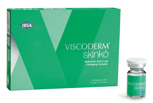 SOLUZIONE INTRADERMICA VISCODERM SKINKO' ACIDO IALURONICO 2MG 10 FLACONCINI X 5 ML - Farmacia De Pasquale