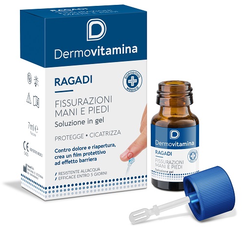 DERMOVITAMINA RAGADI GEL MANI E PIEDI 7 ML - Farmacia De Pasquale
