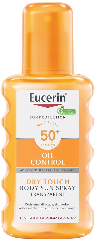 EUCERIN SUN SPRAY TRANSPARENT SPF50 200 ML - Farmacia De Pasquale