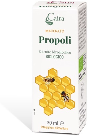 CAIRA PROPOLI MACERATO IDROALCOLICO BIO GOCCE 30 ML - Farmacia De Pasquale