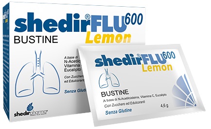 SHEDIRFLU 600 LEMON 20 BUSTINE - Farmacia De Pasquale