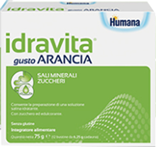 IDRAVITA GUSTO ARANCIA 12 BUSTINE DA 6,25 G - Farmacia De Pasquale