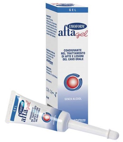 AFTAGEL EMOFORM GEL PER IGIENE DENTALE 8 ML - Farmacia De Pasquale