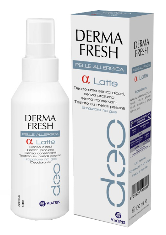 DERMAFRESH PELLI ALLERGICHE ALFA LATTE 100 ML - Farmacia De Pasquale