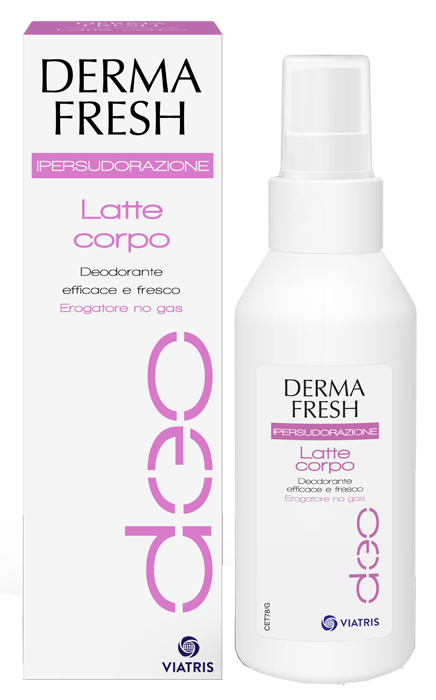 DERMAFRESH IPERSUDORAZIONE LATTE CORPO DEODORANTE 100 ML - Farmacia De Pasquale