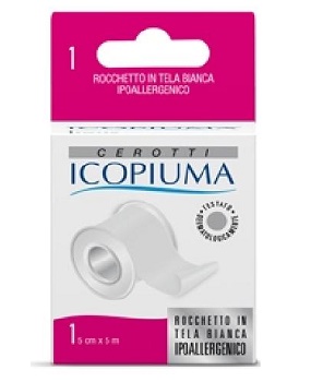 ICOPIUMA CEROTTO IN ROCCHETTO BIANCO CM 5X500 CM - Farmacia De Pasquale