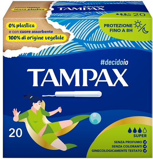 TAMPAX BLUE BOX SUPER 20 PEZZI - Farmacia De Pasquale
