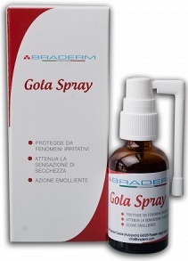 GOLA SPRAY 30 ML BRADERM - Farmacia De Pasquale